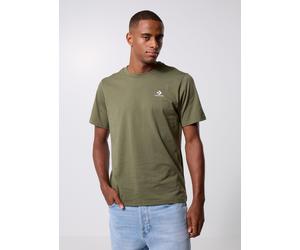 Converse - Bekleidung Chest Star Chev Tee - Grün - Größe XXL