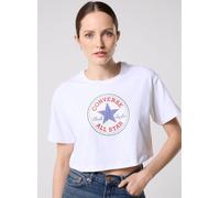 Converse - Bekleidung Chuck Patch Tee - weiß - Größe XS