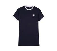 Converse Chuck Patch-T-Shirt für Damen, Schwarz, Baumwolle, Größe: M