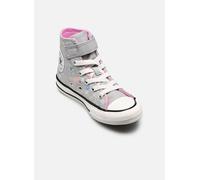 Sneaker CONVERSE "CHUCK TAYLOR ALL STAR 1V", Mädchen, Gr. 28, grau area, xoxo pink, weiß, Textil, Schuhe Sneaker (75032417-28) grau area, xoxo pink, weiß