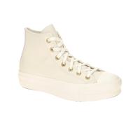 Converse Turnschuhe CHUCK TAYLOR ALL STAR LIFT PLATFORM GOLD in Weiss 36
