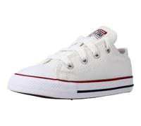 Converse Toddler White All Star Ox Trainers-UK 4 Infant