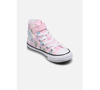 Sneaker CONVERSE "CHUCK TAYLOR ALL STAR EASY-ON BUBBLE FLOWERS", Mädchen, Gr. 33, new found bloom, weiß, clear skies, Textil, Schuhe Sneaker, für Kinder, für sportliche Aktivitäten, sportlicher Stil (