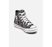 Sneaker CONVERSE "CHUCK TAYLOR ALL STAR EVA LIFT", Damen, Gr. 38, frozen thistle, weiß, schwarz, Textil, gemustert, Schuhe (43519157-38) frozen thistle, weiß, schwarz