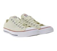 Converse Chuck Taylor All Star Herren Low Top Sneaker mit OrthoLite-Dämpfung Freizeit-Schuhe 159485C Beige 42