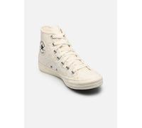 Sneaker CONVERSE "CHUCK TAYLOR ALL STAR", Damen, Gr. 36, weiß (egret, schwarz), Textil, Schuhe Sneaker, für Alltag, mit Gummilaufsohle, sportlicher Stil, mit Schnürung (65484413-36) egret, schwarz