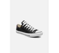 Sneaker CONVERSE "Chuck Taylor All Star Basic Leather Ox", Damen, Gr. 46, schwarz, Leder, Schuhe Skaterschuh Canvassneaker Sneaker low (229050-46) schwarz