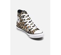 Sneaker CONVERSE "CHUCK TAYLOR ALL STAR", Damen, Gr. 39,5, schwarz, weiß, braun, Textil, Schuhe (81984650-39,5) schwarz, weiß, braun