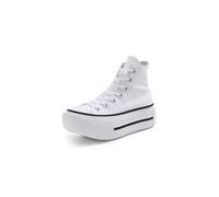 Converse Chuck Taylor All Star Lift Double Stack Sneaker für Damen, Weiß/Schwarz/Weiß, 6.5