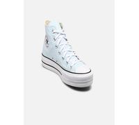Sneaker CONVERSE "CHUCK TAYLOR ALL STAR LIFT PLATFORM", Damen, Gr. 36, blau (cold touch, weiß, schwarz), Textil, Schuhe Sneaker (88321045-36) cold touch, weiß, schwarz