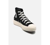 Converse - Aufstiegsschuhe mit Keilabsatz - Chuck Taylor All Star Lift High Black/Black/Egret für Damen - Größe 40 - schwarz schwarz 40