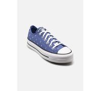 Converse - Chuck Taylor All Star Lift Platform Embr - Blau - Sneaker - Größe 37