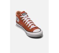 Sneaker CONVERSE "CHUCK TAYLOR ALL STAR MALDEN STREET CANVAS & SUEDE", Gr. 42, rot terracotta, weiß, schwarz, Textil, Leder, sportlich, Schuhe (93192008-42) rot terracotta, weiß, schwarz