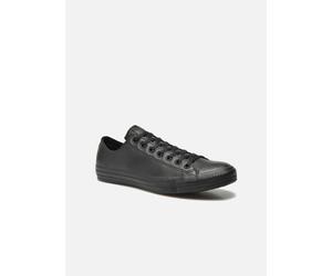 Converse - Chuck Taylor All Star Monochrome Leather - Schwarz - Sneaker - Größe 46