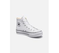 Converse Chuck Taylor All Star Platform High Leather - Damen Schuhe Weiß Größe 37 bei Foot Locker