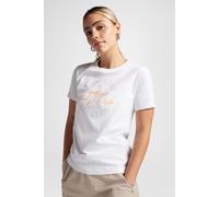Converse CHUCK PATCH INFILL TEE Damen T-Shirt, weiß, größe S