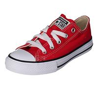 Converse Sneaker Kinder Chuck Taylor All Star Ox 27, EURO-Größen rot Jungenschuhe Sportschuhe 27, EURO-Größen rot