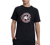 Converse Chucks Herren-T-Shirt, Schwarz, Schwarz , L