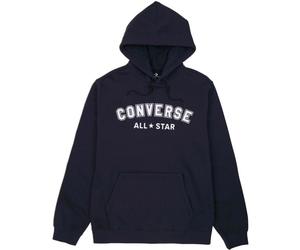Converse CLASSIC FIT ALL STAR SINGLE SCREEN PRINT Unisex Kapuzenpullover, schwarz, größe XS