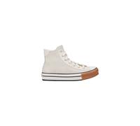 Converse Creme Leder High-Top Sneaker EU40