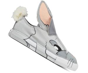 Converse CT All Star Creatures OX Infant Kinder-Schuhe Pure Platinum 23