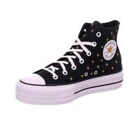 Converse CTAS LIFT HI BLACK/HONEY STICK für Damen, schwarz, Größe 37 ½ EU