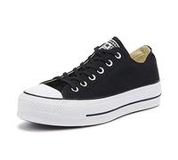 Converse Sneaker Chuck Taylor All Star Lift Clean Ox Core Canvas in Schwarz 36 1/2
