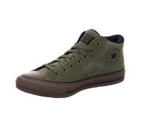 Sneaker CONVERSE "CHUCK TAYLOR ALL STAR MALDEN STREET SUEDE", Herren, Gr. 46,5, grün (utility, schwarz, braun), Leder, Textil, Schuhe Sneaker, aus wasserdichtem, unempfindlechem Tectuff Material (6602