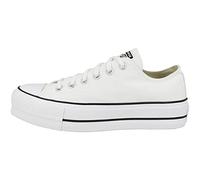 Converse Damen All Star Lift Ox Plateausohle Sneaker Weiß 39 EU
