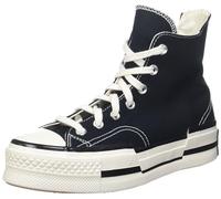 CONVERSE Damen Chuck 70 Plus Canvas Low-top, Schwarz, 37.5 EU
