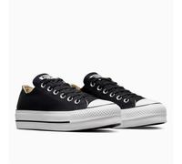 Converse Sneaker Chuck Taylor All Star Lift Clean Ox Core Canvas in Schwarz 38