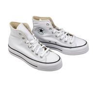 Converse Damen Sneaker Freizeitschuh Schnürschuh CTAS Lift Hi, Farbe:Weiß, Schuhgröße:EUR 37, Artikel:-White/Black/White