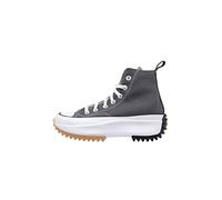 Converse Herren Run Star Wander-Sneaker, hohe Form, Iron Grey Black White, 38 EU