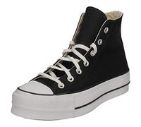 Converse Damen Sneaker Chuck Taylor All Star Canvas Platform High 560845C Schwarz Größe 38