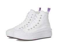 Converse Jungen Chuck Taylor All Star Move Platform Sneaker, White Pixel Purple White, 37.5 EU
