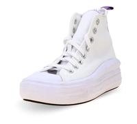 Converse Jungen Chuck Taylor All Star Move Platform Sneaker, White Pixel Purple White, 40 EU
