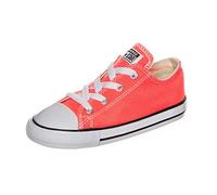 Converse Jungen Unisex Kinder Chuck Taylor All Star Fresh Colors OX Sneaker, orange, 20 EU