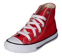 Sneaker CONVERSE "Kinder Chuck Taylor Hi" Gr. 28, rot Kinder Schuhe Canvassneaker Retrosneaker Skaterschuh Sneaker high Sommerschuh Frühlingsschuhe (505102-28)