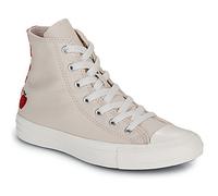 Sneaker CONVERSE "CHUCK TAYLOR ALL STAR CHECKERED ACC", Gr. 38, light dune, egret, rot, Textil, sportlich, Schuhe (32179056-38) light dune, egret, rot