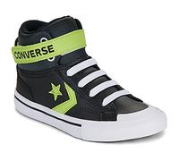 Sneaker CONVERSE "PRO BLAZE STRAP LEATHER", Mädchen, Gr. 32, schwarz, neon mantis, weiß, Leder, Synthetik, Schuhe Sneaker (45610736-32) schwarz, neon mantis, weiß