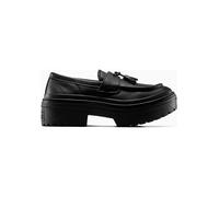 Converse Leder-Mokassins "Chuck Taylor All Star" in Schwarz - Größe 39 | Damen Schuhe Halbschuhe
