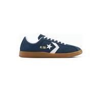Sneaker CONVERSE "CLASSIC TRAINER SUEDE", Damen, Gr. 42, weiß (navy, weiß, gum), Leder, Schuhe Sneaker (19213714-42) navy, weiß, gum