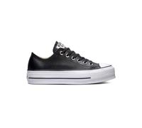 CONVERSE Damen Sneaker schwarz / weiß, Größe 10.5 Schwarz / Weiß
