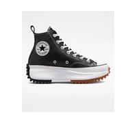 Converse Leder-Sneakers "Run Star Hike" in Schwarz - Größe 44 | Damen Sneakers