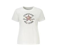 Converse Mädchen Weißes Kurzarmshirt - Größe: 12-13A