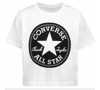 Converse Maglietta a Maniche Corte per Bambini Bianca