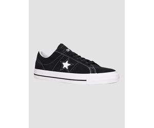 Converse One Star Pro Skateschuhe black / black / white Gr. 45
