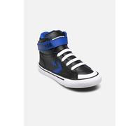 Sneaker CONVERSE "PRO BLAZE STRAP LEATHER EASY ON", Gr. 30, schwarz, blau, weiß, Leder, sportlich, Schuhe (44987349-30) schwarz, blau, weiß