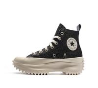 Converse Run Star Hike Damen-Sneaker mit Pailletten, Schwarz, Schwarz , 36 EU