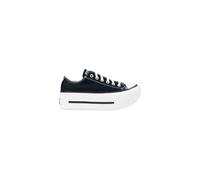 Converse Schwarz-Weiße Stoff Plattform Sneakers 41,5 EU/IT